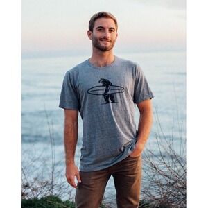 Everyday California Simply Brutus Charlie Tee - Heather Grey XL